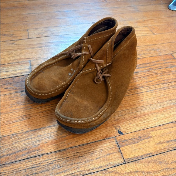 Men's Brown Suede Ankle Boots - Picture 3 of 3